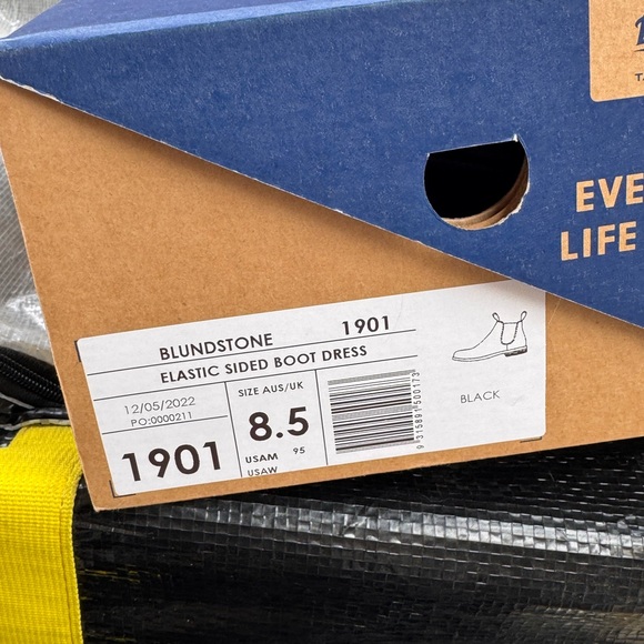 Blundstone Classic Black Leather Boots unisex casual outdoor comfy style - Picture 7 of 7